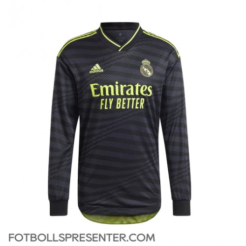Real Madrid Karim Benzema #9 Tredje Matchtröja 2022-23 Långärmad Real Madrid Karim Benzema #9 Tredje Matchtröja 2022-23 Långärmad